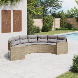 Gartensofa mit Kissen...