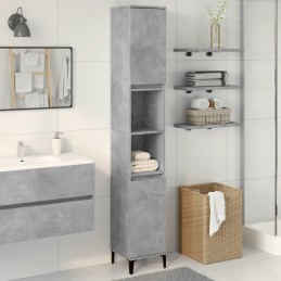 Badschrank Betongrau...
