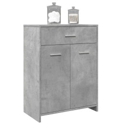 Badezimmerschrank Betongrau...