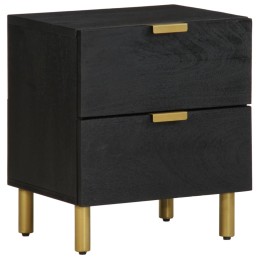 Nachttisch Schwarz 40x33x46...