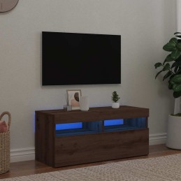 TV-Schrank mit LED-Leuchten...