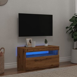 TV-Schrank mit LED-Leuchten...