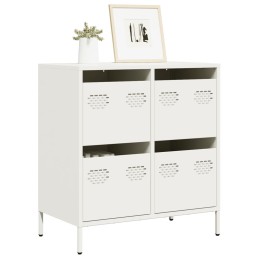 Sideboard Weiß 68x39x73,5...