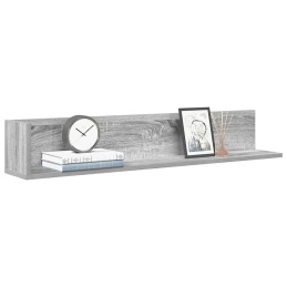 Wandregale 2 Stk. Grau...