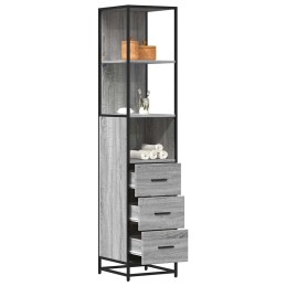 Badschrank Grau Sonoma...