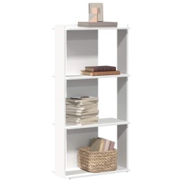 Bücherregal 3 Böden Weiß...