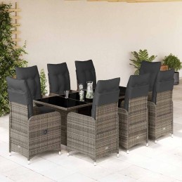 9-tlg. Garten-Bistro-Set...