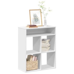 Bücherregal Weiß 66x31x80...