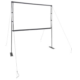 Beamer Leinwand mit Ständer...