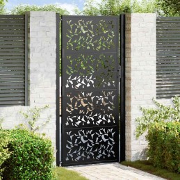 Gartentor Schwarz 105x205...