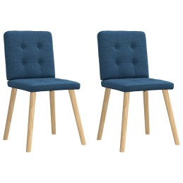 Esszimmerstühle 2 Stk. Blau...
