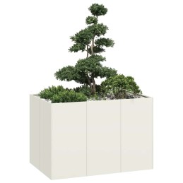 Pflanzgefäß Weiß 120x80x80...