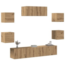 7-teiliges TV-Schrank-Set...
