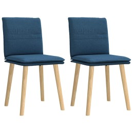 Esszimmerstühle 2 Stk. Blau...