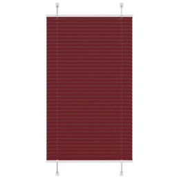 Plissee Bordeauxrot 80x150...