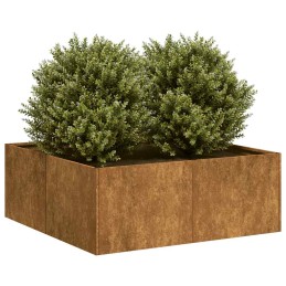 Pflanzkübel Rostig 80x80x30...