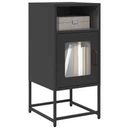 Nachttisch Schwarz 36x39x78...
