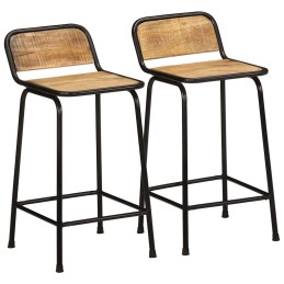 Barhocker 2 Stk. 46x35,5x80...