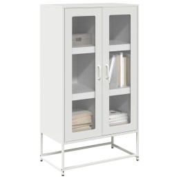 Highboard Weiß 68x39x123 cm...