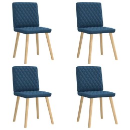 Esszimmerstühle 4 Stk. Blau...