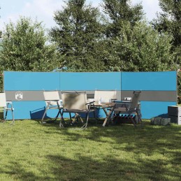 Camping-Windschutz Blau...