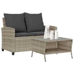 Gartensofa 2-Sitzer mit...