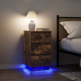 Nachttisch mit LED-Leuchten...