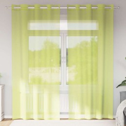 Voile Vorhänge mit Ösen 2...