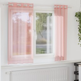 Voile Vorhänge mit Ösen 2...