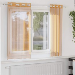 Voile Vorhänge mit Ösen 2...