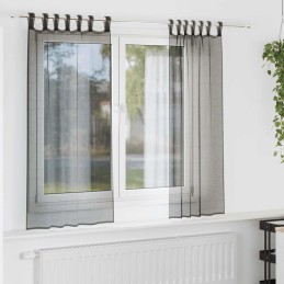 Voile Vorhänge mit Lasche 2...