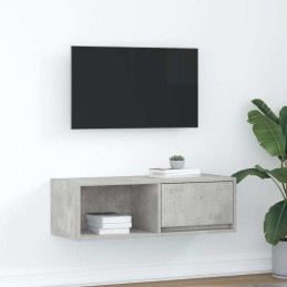 TV-Schrank Betongrau...