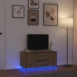 TV-Schrank mit LED-Leuchten...