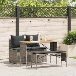 3-tlg. Garten-Essgruppe mit...