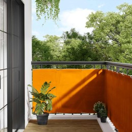 Balkon-Sichtschutz Orange...