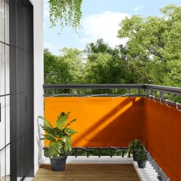 Balkon-Sichtschutz Orange...