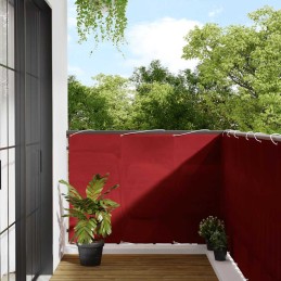 Balkon-Sichtschutz Rot...