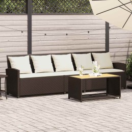 Gartensofa 5-Sitzer mit...