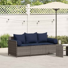 Gartensofa mit Kissen...