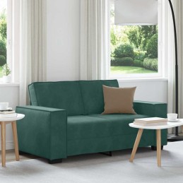 2-Sitzer-Sofa Dunkelgrün...