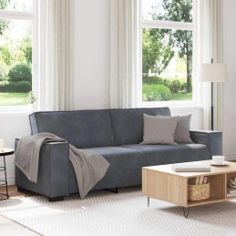 3-Sitzer-Sofa Dunkelgrau...