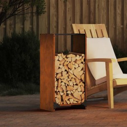 Brennholzregal 40x30x80 cm...