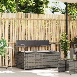 Gartenbank mit Stauraum und...