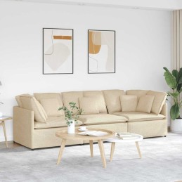 Modulares Sofa mit Kissen...