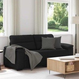 2-Sitzer-Sofa Schwarz 140...