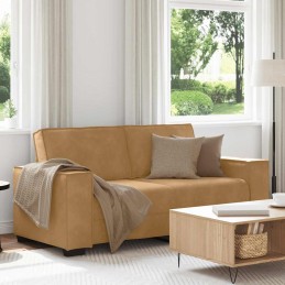 2-Sitzer-Sofa Braun 140 cm...
