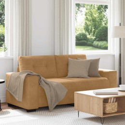 Zweisitzer-Sofa Braun 140...