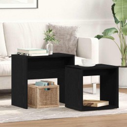 Couchtische 2 Stk. Schwarz...