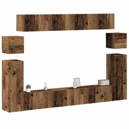 8-tlg. TV-Schrank-Set...