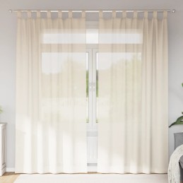 Voile Vorhänge mit Lasche 2...